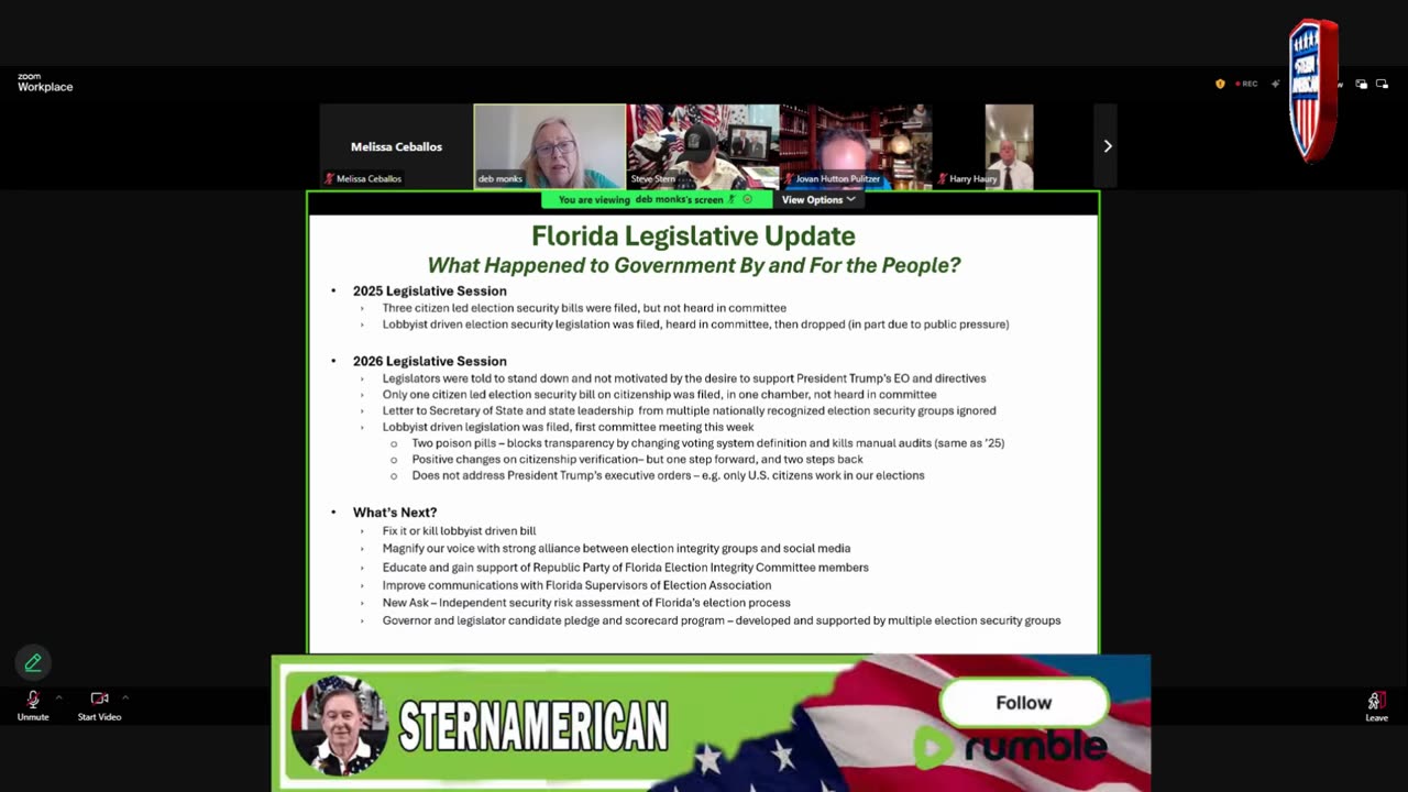 Live on QNP | Cross-Stream: SternAmerican Election Integrity in Action Call | 2-4-26