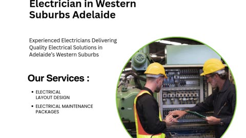 Experienced Electricians Delivering Quality Electrical Solutions in Adelaide’s Western Suburbs