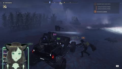 PICCO's LOCO AUTOMOVILO 🏎️ In #helldivers2 #funny #vtuber