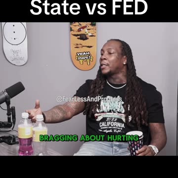 THF BayZoo speaking on the difference between the feds and the state.