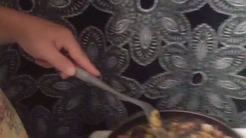 HOME COOKING: A LARGE OMELETTE