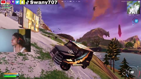 My first fortnite win on the new fortnite season