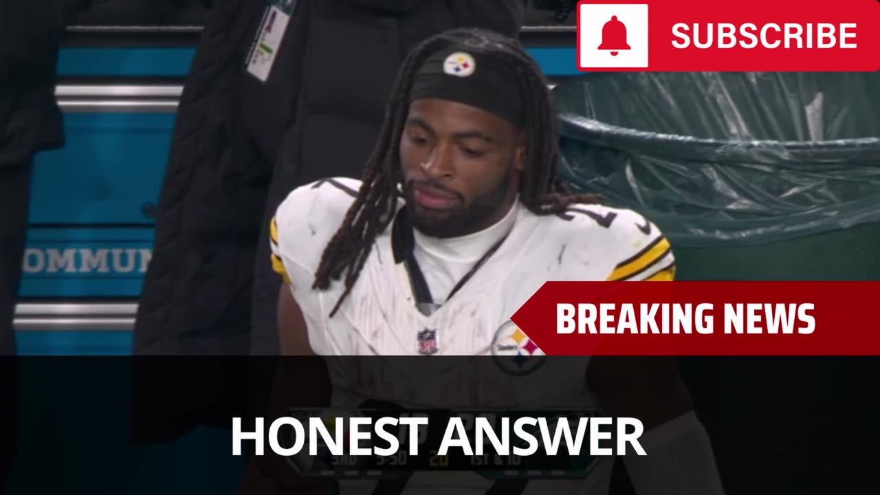 Najee Harris Brutally Honest Answer On Time With Steelers