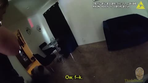 Armed domestic violence suspect says "good shot" after being shot by LAPD officers