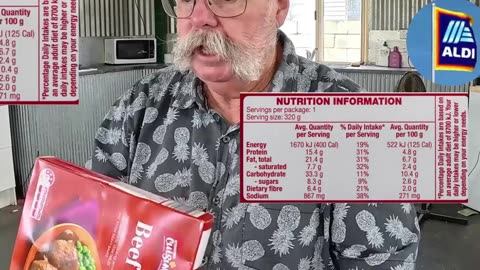 Unboxing Aldi’s $5.49 Tender Beef Rissole Meal! 🇦🇺 🍽️