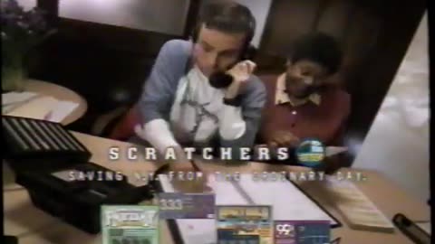 1999 Scratchers NY Lottery Ticket Commercial