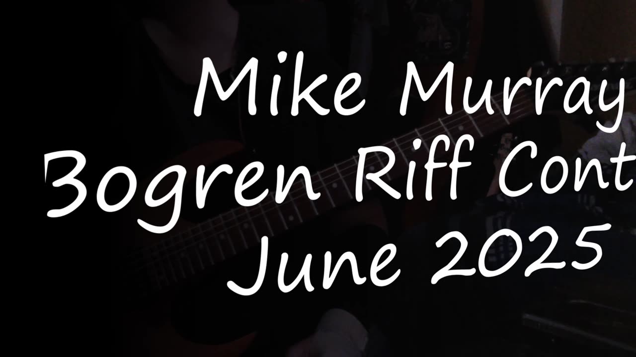 Bogren Digital BDM Riff Contest - Mike Murray