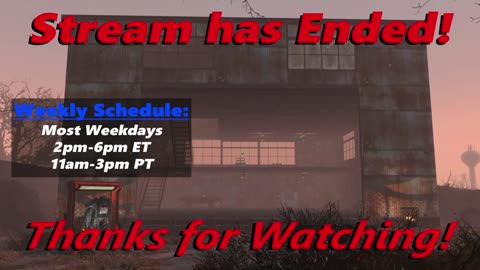 Fallout 4 Stream 14: Finishing Federal Ration Stockpile!