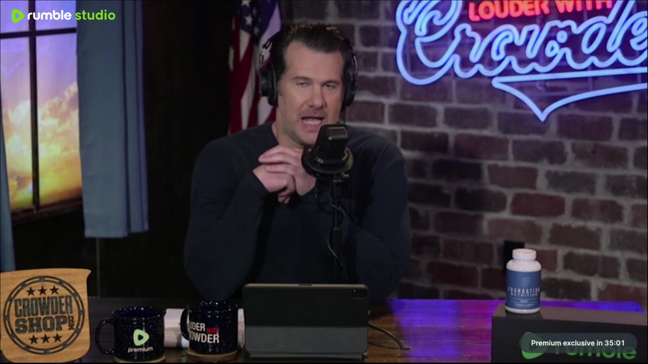 Louder With Crowder side by side