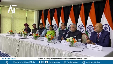 India's All-Party Delegation in Moscow: Kanimozhi on Pak Terror | India Defence & Security