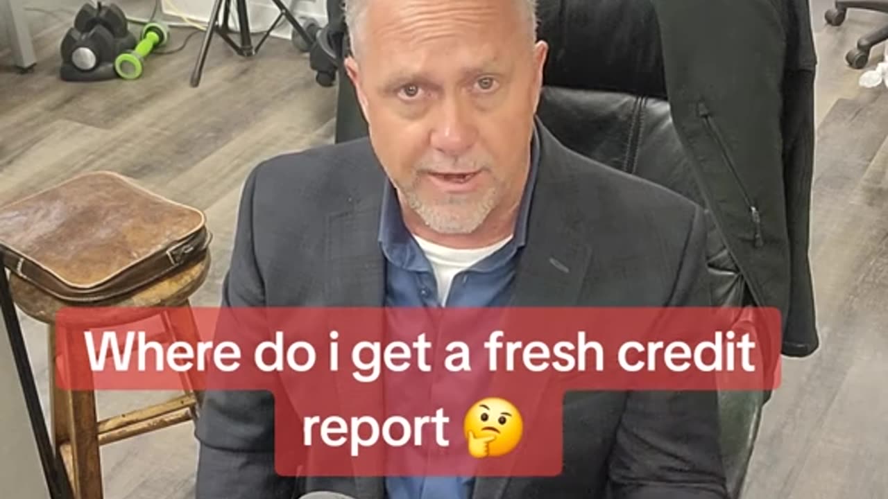 where do i get a fresh credit report