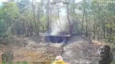 🎯🚀 Ukraine Russia War | Fiber-Optic Drones Destroy Ukrainian 2S3 Howitzer Near Losevka | RCF