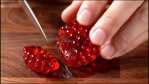 Asmr cutting fruits relaxing sounds