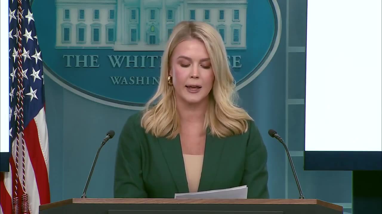 🚨🔥Karoline Leavitt: "The real story here is the overwhelming success of Trump..