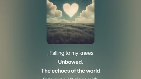 Falling to My Knees
