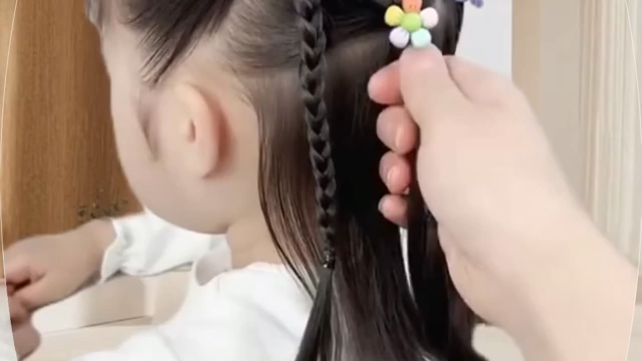 Cute and Easy Toddler Hairstyle Tutorial #55