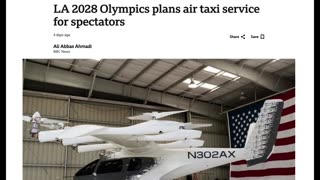 THEY WILL REPLACE CARS FOR AUTONOMOUS AIR TAXIS FOR OLYMPICS 2028