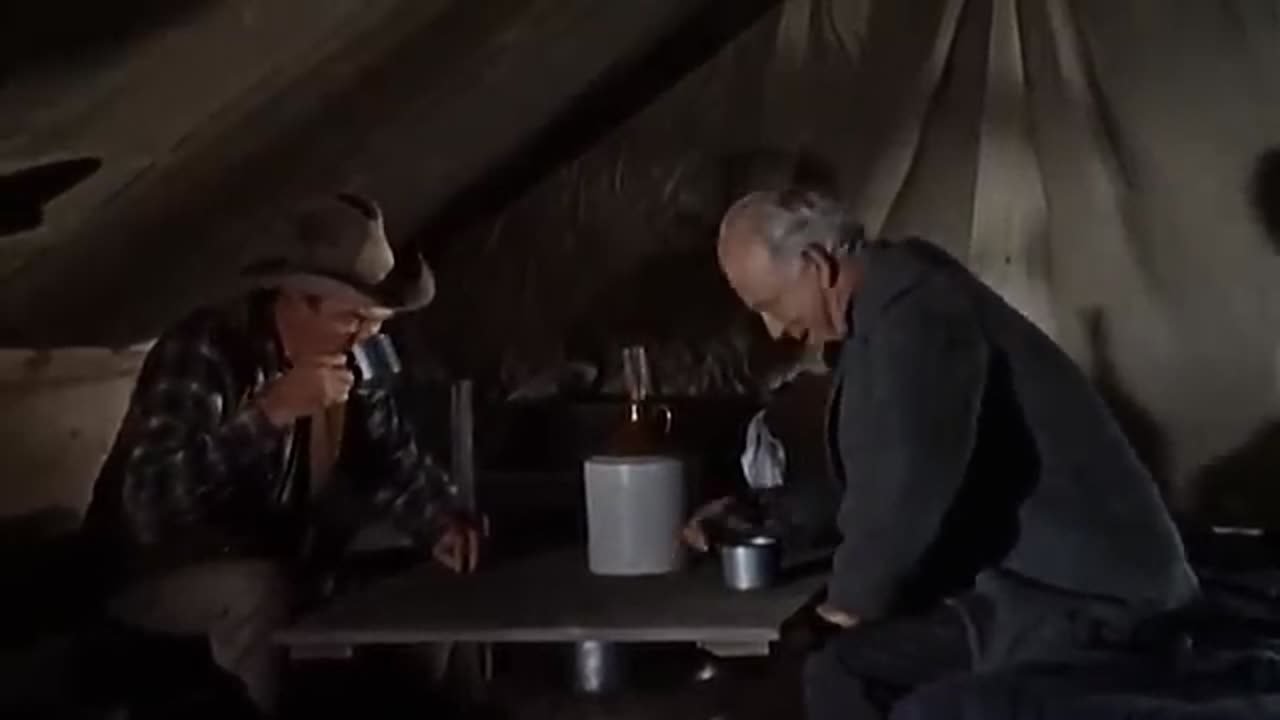 Two Rode Together, James Stewart and Richard Widmark.