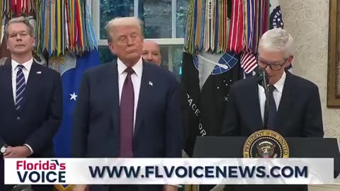 Apple announcement clip is straight-up massive and Trump's fingerprints are all over it