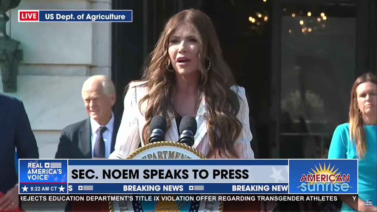 SEC. NOEM: I'VE WATCHED FOR DECADES