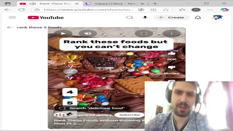 Ranking Foods and Playing Buckshot Roulette (Twitch VOD)