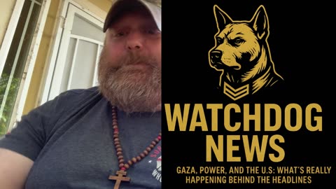 📡 WATCHDOG INVESTIGATES Gaza, Power, and the U.S.: What’s Really Happening Behind the Headlines
