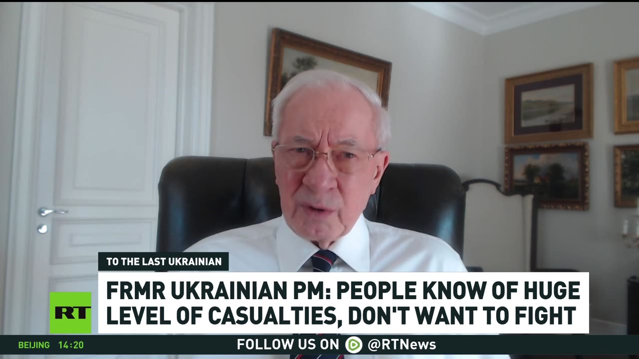 A million hrivna doesn’t motivate them — ex-PM Azarov on Ukraine’s mobilization crisis