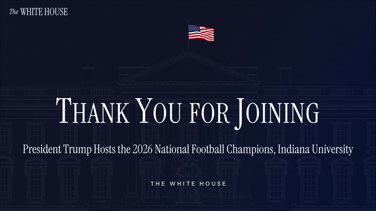 Visit of the 2026 College Football Champions, Indiana University