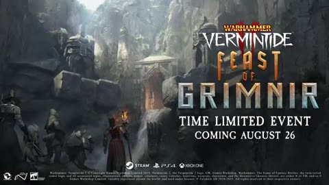 Warhammer: Vermintide 2 - Feast of Grimnir | Teaser Trailer
