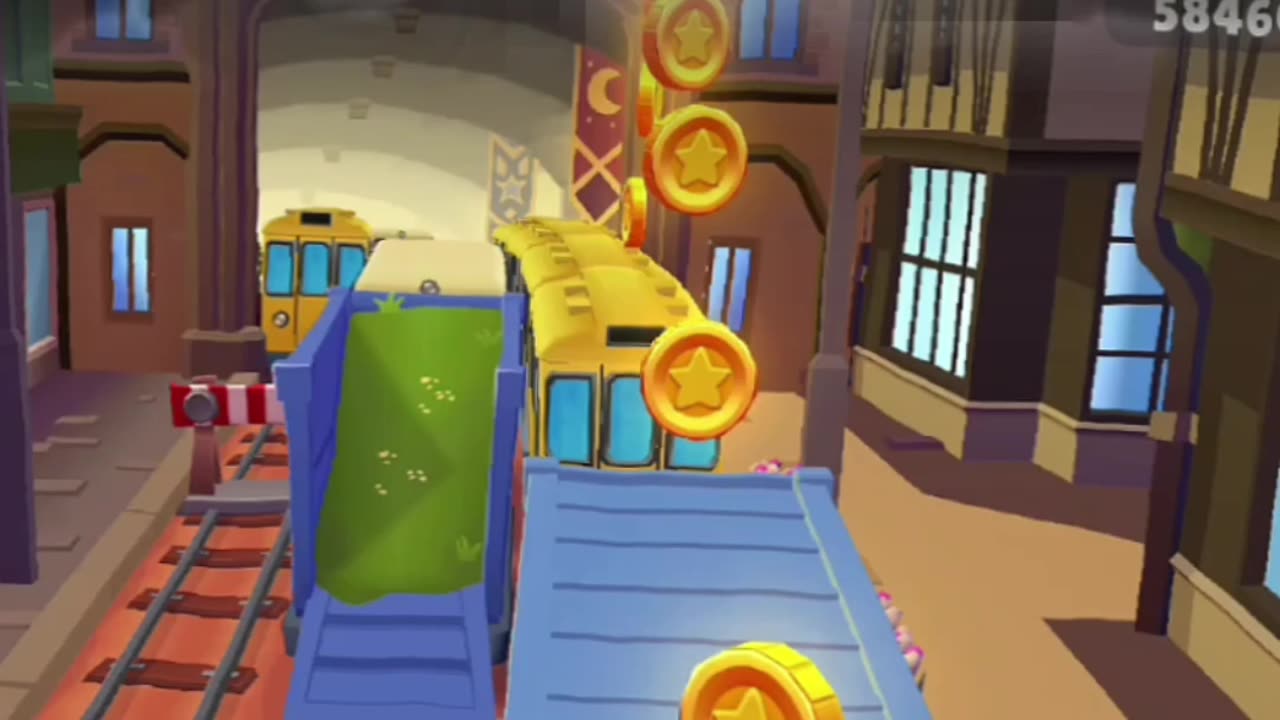 🚄 فرار نفس‌گیر در Subway Surfers!