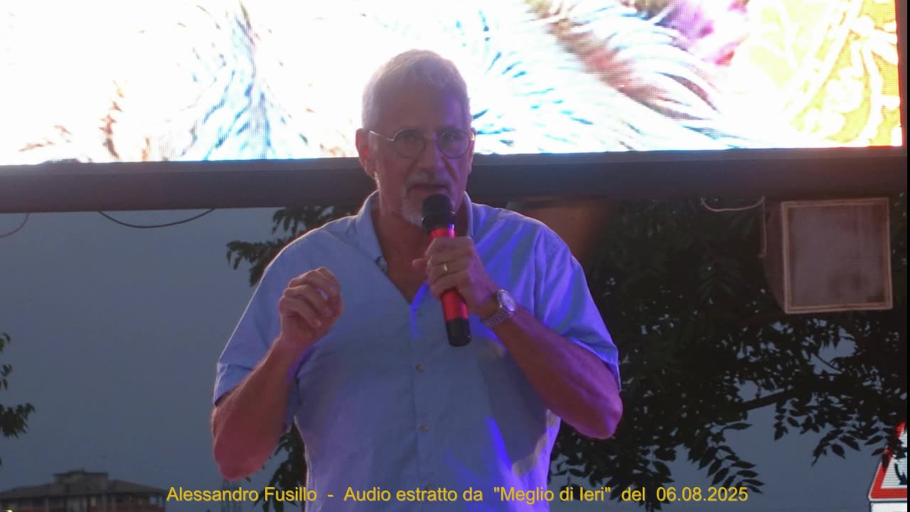 Alessandro Fusillo - Audio Estratto da Meglio di Ieri del 06.08.2025