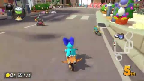 5_7_2023 Mario Kart 8 Deluxe. Racing with MysticGamer