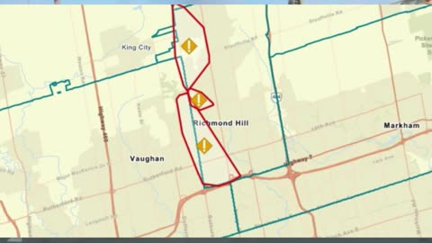 Thousands without power in Richmond Hill in midst of heat warning