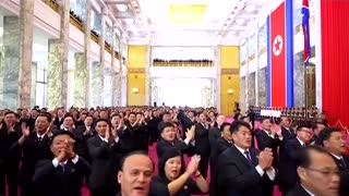Kim Jong Un gives speech to mark North Korea's founding day