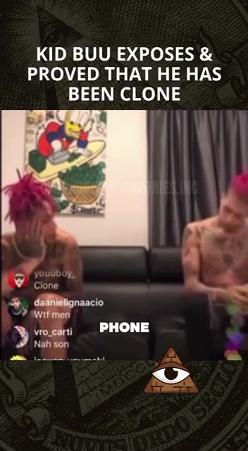 KID BUU and his CLONE