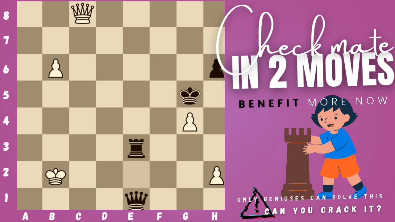 Can you checkmate in 2 moves? (P.6) (White to play)♟️