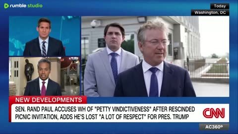 GOP senator said he's lost a lot of respect for Trump after rescinded invitation