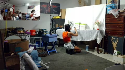 In my workshop getting shit done.