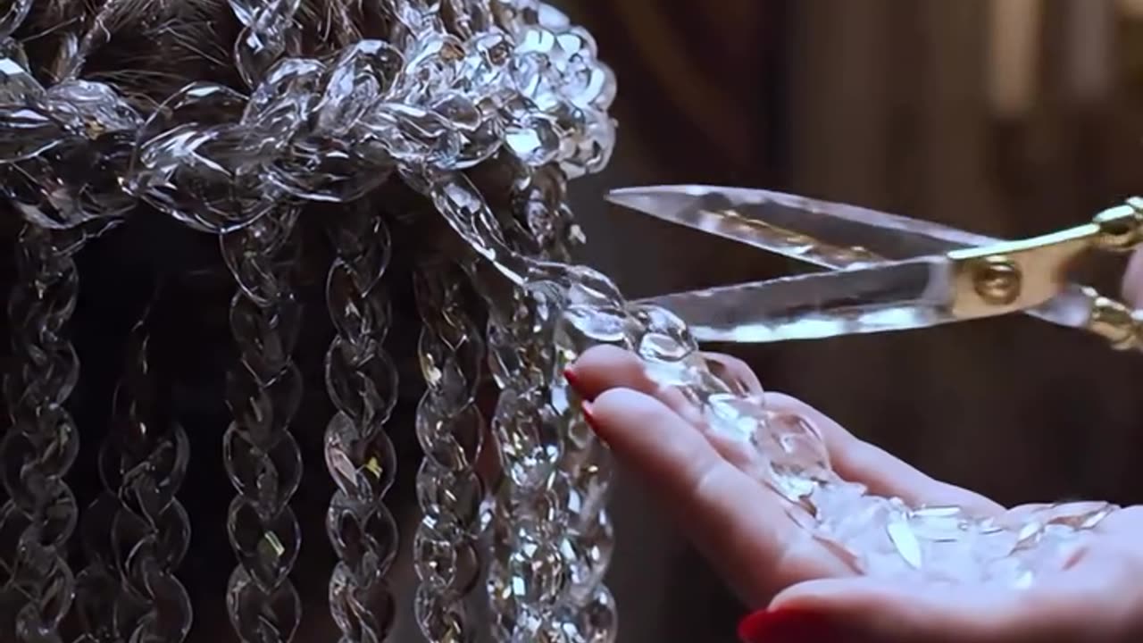 glass salon asmr 🤩