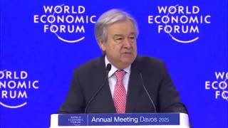 UN Chief Guterres at WEF: Climate Crisis Will ‘Upend Life as We Know It’—A Horror Movie to Come
