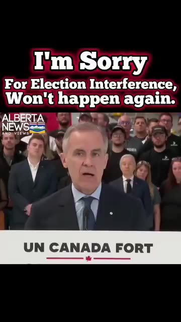 I'm Sorry For Election Interference, Won't happen again.