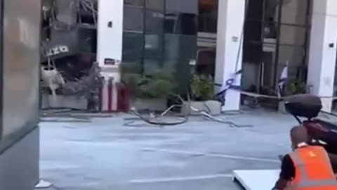 Tel Aviv's Diamond District in ruins from Iran strikes Ramat Gan area