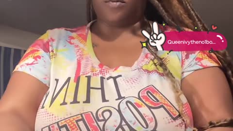 Ivy giving a old ghetto cooking class