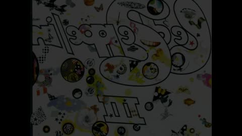 Led Zeppelin III #2 Friends (backward lyrics in red)