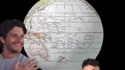 [they] Turned the Biblical Flat Earth (World) Map into a “Globe“