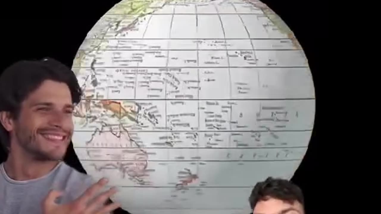 [they] Turned the Biblical Flat Earth (World) Map into a “Globe“