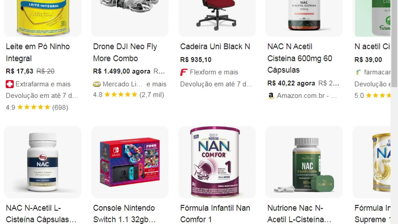 Leite em Pó Ninho Integral