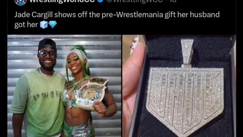 WWE's Naomi absolutely destroyed Jade after she posted the diamond chain her husband got her