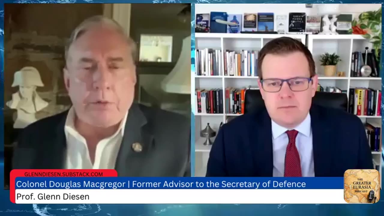 America's Attack on Iran Could Start WWIII - Colonel Douglas MacGregor & Prof. Glenn Diesen