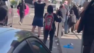 Violent rioters in Portland, Oregon, stormed an ICE facility after setting off fireworks